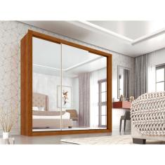 Roupeiro Panamá em MDP 3 Portas Espelhado Sallêto