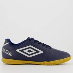 Chuteira Umbro Class Futsal Marinho e Cinza, 41