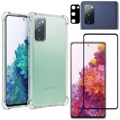 Capinha + Película 3D + Película De Câmera Samsung S20 Fe