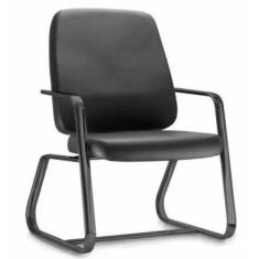 Cadeira para Obesos até 200kg Linha Obeso Preto - Design Office Móveis