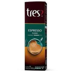 Imagem de Café Tres Espresso Pleno 10 Cápsulas 80g
