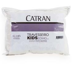 Travesseiro Pequeno Fibras Siliconizadas Toque de Pluma - Catran