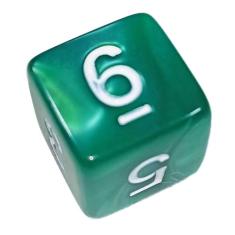 Dado D6 Marmorizado - RPG