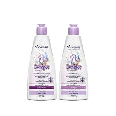 Kit Arvensis Cachinhos Naturais Shampoo + Condicionador Todos tipos de Cachos -300ml