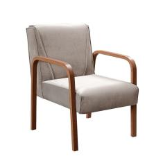 Poltrona Decorativa Anita Cadeira Moderna Sala Recepção Bella Decor