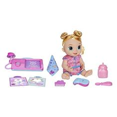 Boneca Interativa Baby Alive Lulu Achoo, 30 cm, Luzes, Sons, Movimentos e Ferramentas, 3+ Anos, Cabelo Loiro