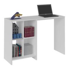 Escrivaninha 110cm com Nichos Multimóveis Cr25208 Branca