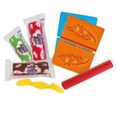 Kit Massinha De Modelar Dinossauros Utiguti