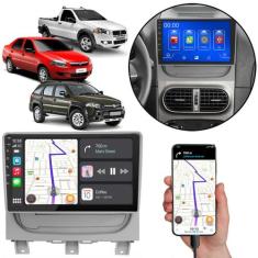 Kit Multimidia Palio Siena Strada 2012-2016 9 Pol Android-Auto Mp5 BT 