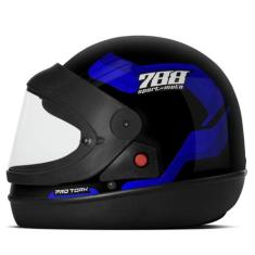 Capacete Fechado Integral Masculino Feminino Sport Moto Pro Tork Visei