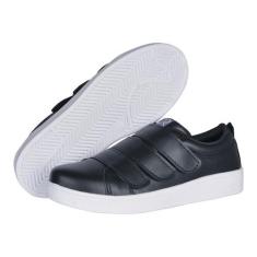 Tênis Casual Unissex Com tiras autocolantes Lançamento Crshoes 4024, P