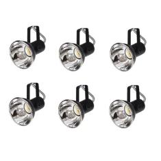 Kit 6 Spot Trilho Perfilado Eletro calha Par20 Bulbo OL5 - Hiperlight