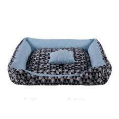 cama pet medio 60 x 50 caminha para cachorro fundo impermeavel com zip