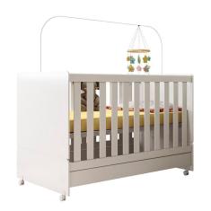 Berço Mini Cama Encanto - Peternella Móveis Branco