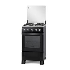 Fogão de Piso com Acendimento Manual Star Clean 4 Bocas Itatiaia, Pret