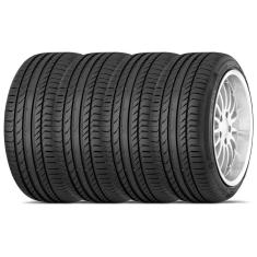 Kit 4 Pneu Continental Aro 18 225/45r18 91y Sport Contact 5