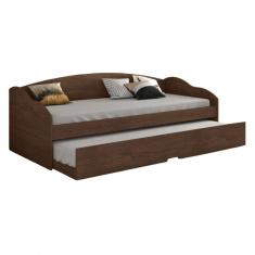 Sofa Cama com Auxiliar Funny III Cacau Conquista