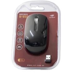 Mouse sem Fio Recarregavel M-W80BK Preto C3 TECH