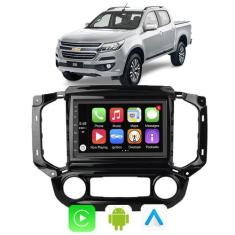 Kit Multimídia Android S10 Trailblazer 2017-2021 7 Pol CarPlay/Android