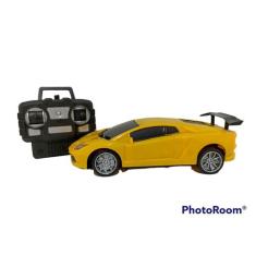 Brinquedo Carrinho  Esportivo Controle Remoto Total (Amarelo) - Fun Ga