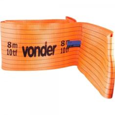 Cinta Plana Sem Fim (Tipo Anel), Para Elevação De Cargas, 7:1, 8,0 M, 10 Tf, Vonder.