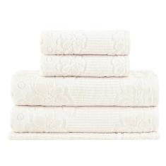 Buddemeyer Jogo de Toalhas Lollipop Gigante Bege 5 peças