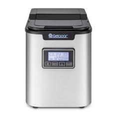 Máquina de Gelo Portátil GMGD15PR 110V Gelopar, Prata, 110V