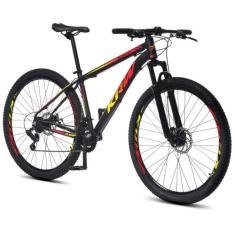 Bicicleta Aro 29 KRW Alumínio Shimano TZ 24 Vel Freio a Disco Ltx S40,