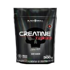 Creatina Turbo Sachê com 300g - Black Skull-Unissex