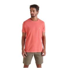 Camiseta Suspiro Pica-Pau Bordado Reserva, GG, Vermelho stoned