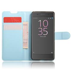 Capa para SONY Xperia XA, carteira flip de couro PU premium com compartimento para cartão, suporte e fecho magnético [capa interna à prova de choque de TPU] Compatível com SONY Xperia XA
