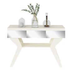 Aparador Houston com Espelho Artely, Off White