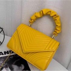 Bolsa Feminina Transversal Formato Envelope Carta Corrente - Unistar, 