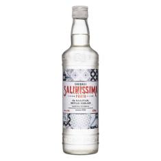 Cachaça Saliníssima Prata 670ml, 670ml