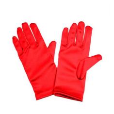 Par De Luva Vermelho Fantasia Tamanho P Adulto/Inf Cosplay - GabiJovi