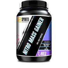 Nitro mass gainer 60 doses hiperproteico sports supplements, Chocolate