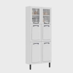 Paneleiro Duplo em Aço 80cm 6 Portas New Premium Itatiaia