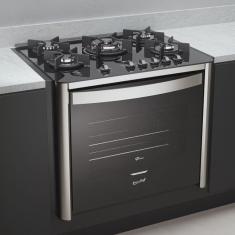 Fogão de Embutir à Gás 5 Queimadores com Dourador 127v Gran Cheff Fischer