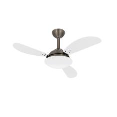Ventilador Teto Bronze Fly 3 Pás Sala Silencioso Ventax 110V