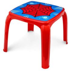 Mesa Mesinha Infantil Plástico Educativa Resistente Estudar Lanchar Br