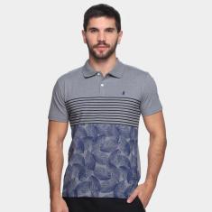 Camisa Polo Ultimato Estampada Masculina-Masculino