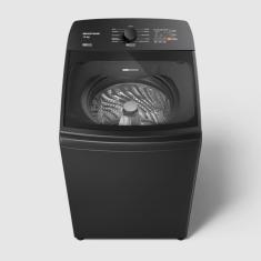 Máquina de Lavar Roupas Brastemp BWJ14A9 14kg Automática Smart Sensor Platinum Cinza 110V