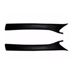 Acabamento Coluna Interna Parabrisa Omega Suprema Par Preto
