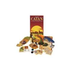 Base Board Game of Catan Família de jogos de aventura Board Game jogo de  tabuleiro 3 a 4 jogadores Tempo Médio de reproduzir o ensino do Cartão Dom  - China Of Catan