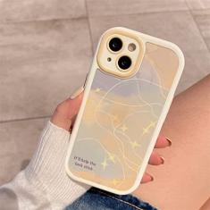 Capa de telefone de geometria de pintura a óleo em aquarela para iPhone 13 12 11 Pro Max XR XS Max Soft Shockproof Bumper Clear Back Cover, T11, para iPhone 13