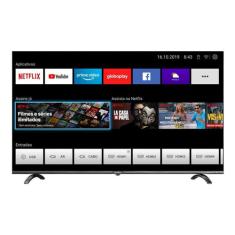 Smart Tv 55 4k D-led Netflix Space Gray Britânia Bivolt