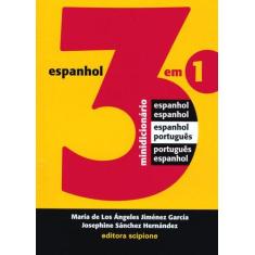 Livro - Minidicionário 3 Em 1 - Espanhol