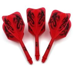 CUESOUL Rost – Jogo de dardos integrado com formato de asa grande, 33 mm