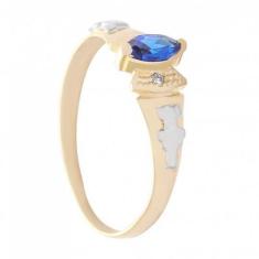 Anel de ouro 18k formatura - Elegancy Joias, 9