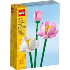 Lego Flor De Lotus Flowers 40647 Quantidade De Peças 220